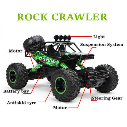 ZWN 1:12 / 1:16 4WD RC Car With Led Lights 2.4G Radio Remote Control Cars Buggy Off-Road Control Trucks Boys Toys for Children